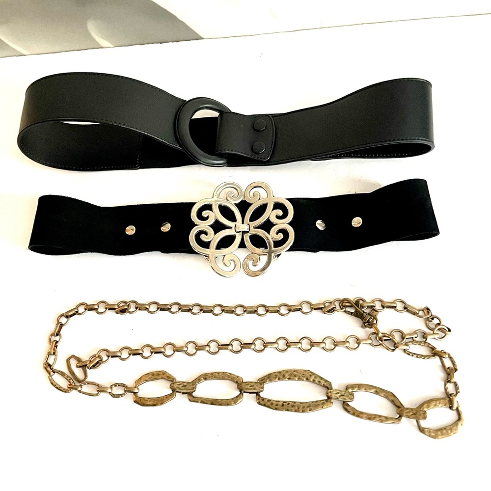 Chico’s bundle of 3 belts